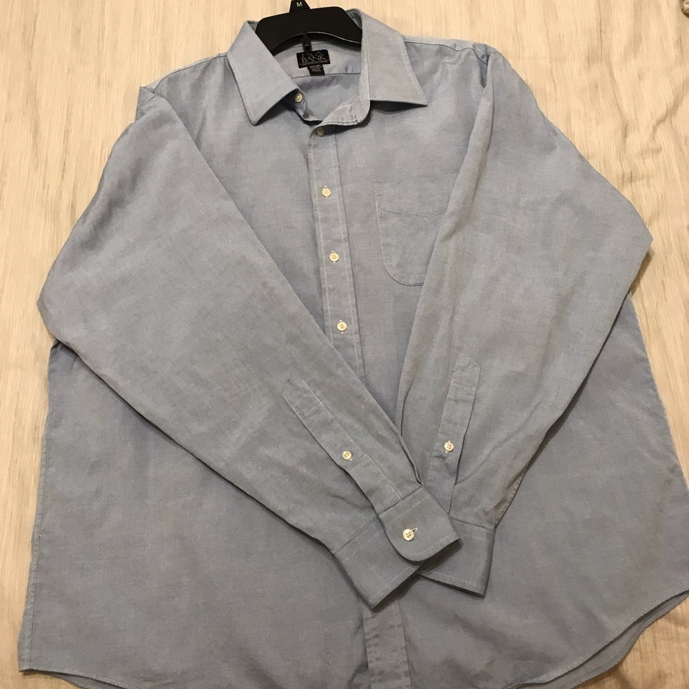 Jos A Bank light blue executive fit dress shirt